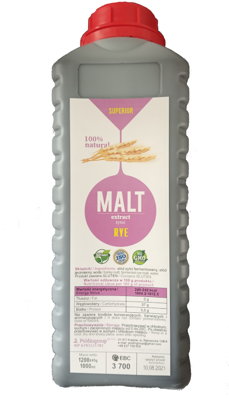Sladový výtažek 1,2kg - Žitný