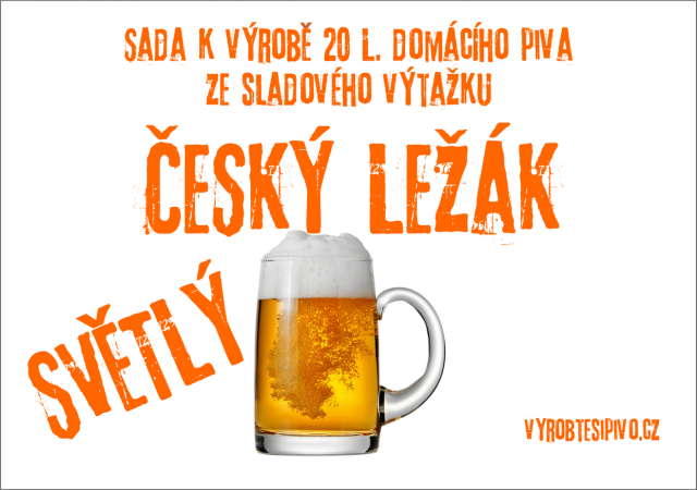 Sada Český ležák-světlý