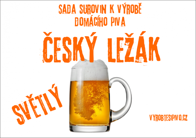 Sada surovin Světlý ležák