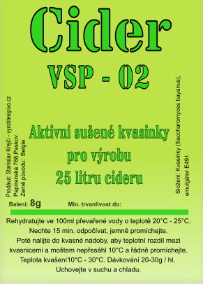 Kvasinky Cider VSP-02