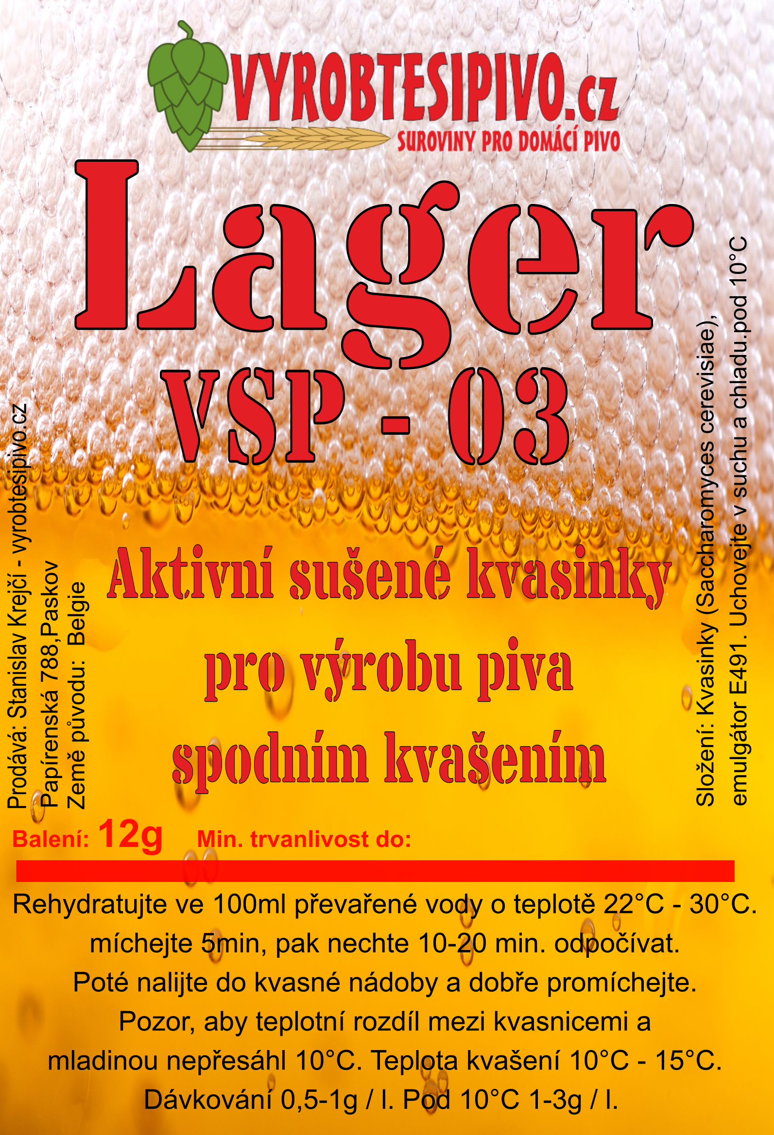Kvasinky Lager VSP-03