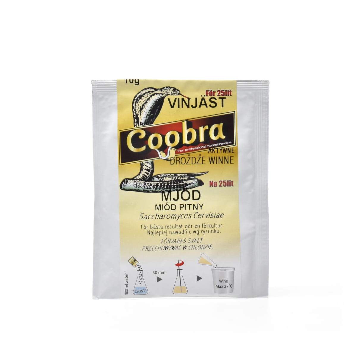 Kvasinky Coobra Medovina 10g