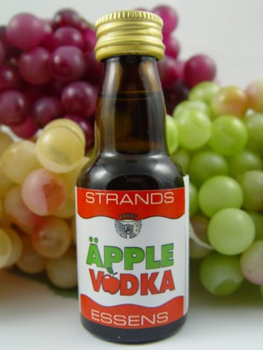 Esence Vodka Jablko Strands 25ml