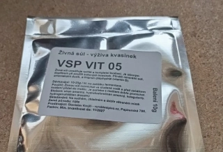 Živná sůl - výživa kvasinek VSP VIT 05